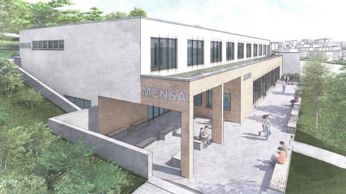 Neubau eines Kombigebäudes für eine OGGS und Mensa Neubau eines Kombigebäudes für eine OGGS und Mensa